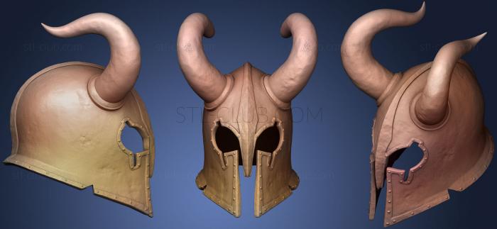 3D мадэль Средневековый шлем 4 (STL)